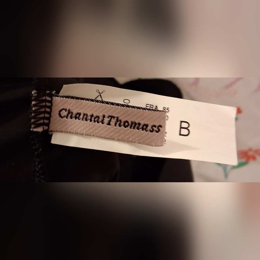 EXTREMELY RARE SAMPLE Vintage 90s Chantal Thomass Echantillon Black Bodysuit 32B - Picture 4 of 6